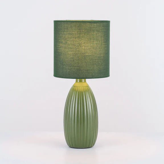 Nora Set of 2 Table Lamp Green - LL-14-0318G