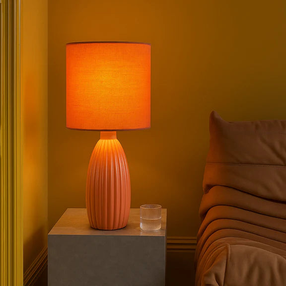 Nora Set of 2 Table Lamp Coral - LL-14-0318R