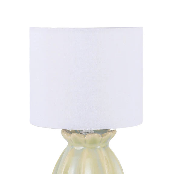 Blossom Set of 2 Table Lamp Mint & White - LL-14-0321G
