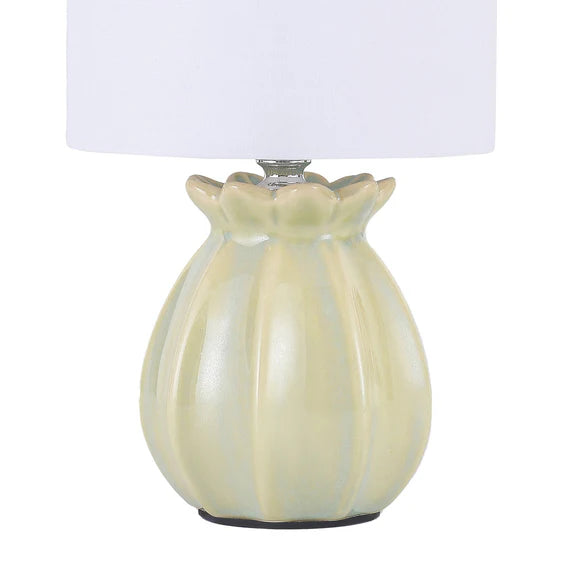 Blossom Set of 2 Table Lamp Mint & White - LL-14-0321G