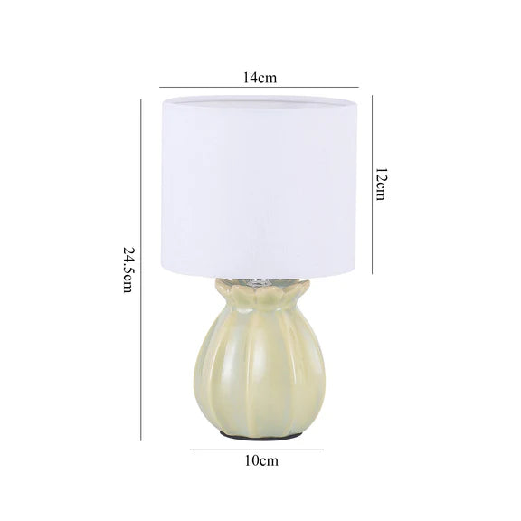 Blossom Set of 2 Table Lamp Mint & White - LL-14-0321G