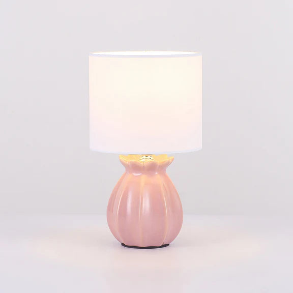 Blossom Set of 2 Table Lamp Blush Pink & White - LL-14-0321P
