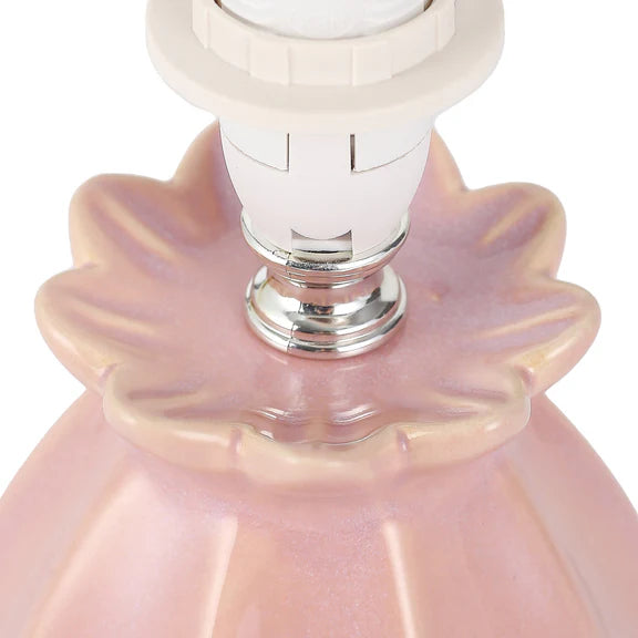 Blossom Set of 2 Table Lamp Blush Pink & White - LL-14-0321P