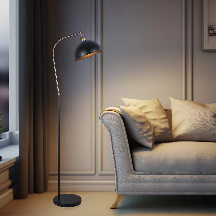 Aurelia Floor Lamp Matt Black - LL-27-0153B
