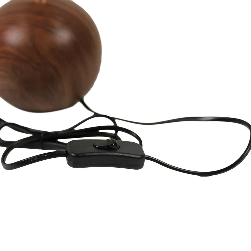 Orbelle Table Lamp Walnut & Beige - LL-27-0265DB