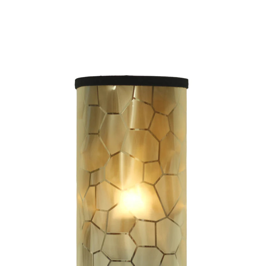 Maris Table Lamp Black & Trim Gold - LL-14-0273