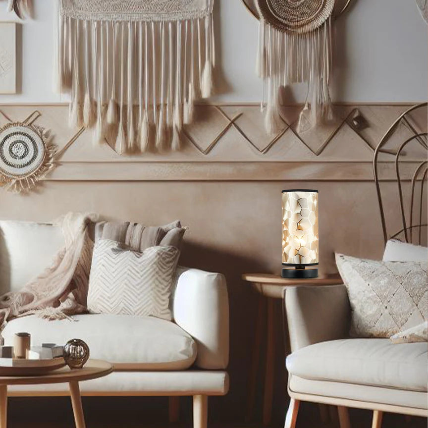 Maris Table Lamp Black & Trim Gold - LL-14-0273