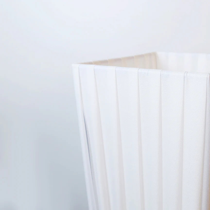 Shadea Floor Lamp Chrome & White - LL-27-0282