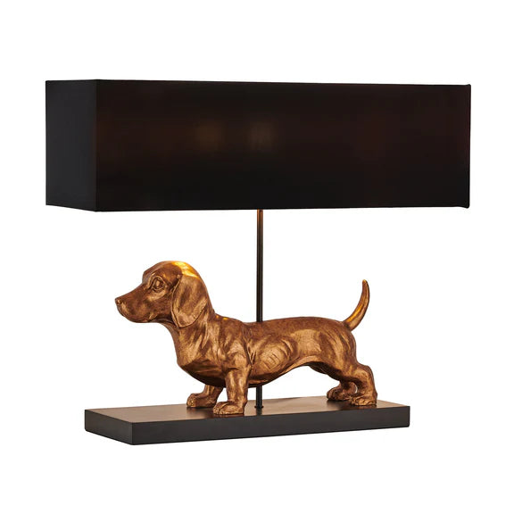 Dachshund Table Lamp Black - LL-27-0285G
