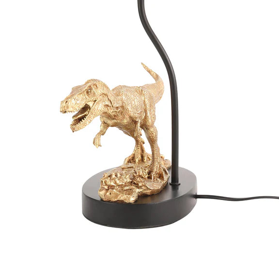 T-Rex Triumph Table Lamp Gold & Natural - LL-27-0287