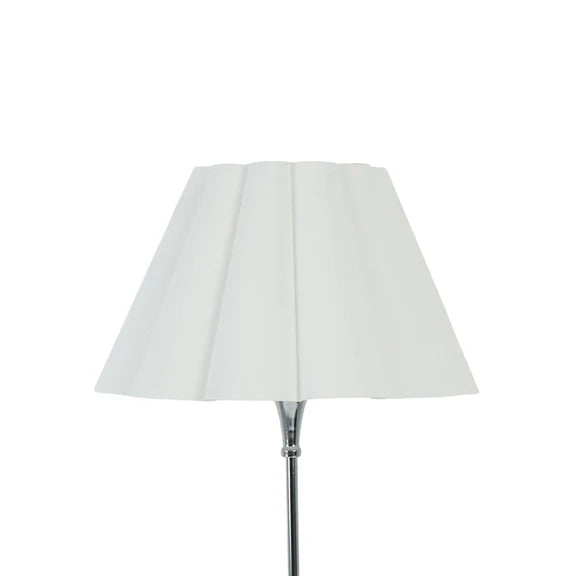 Giselle Table Lamp Chrome & White - LL-27-0292