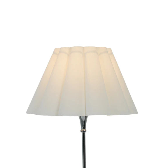 Giselle Table Lamp Chrome & White - LL-27-0292