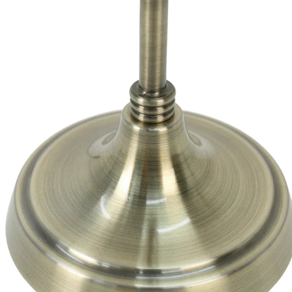 Lottie Table Lamp Antique Brass & Linen - LL-27-0296SD