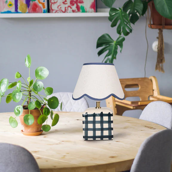 Romy Set of 2 Table Lamp Blue - LL-27-0299BL