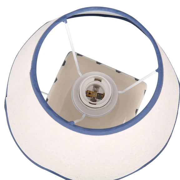 Romy Set of 2 Table Lamp Blue - LL-27-0299BL