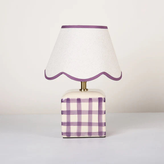 Romy Set of 2 Table Lamp Purple - LL-27-0299PE