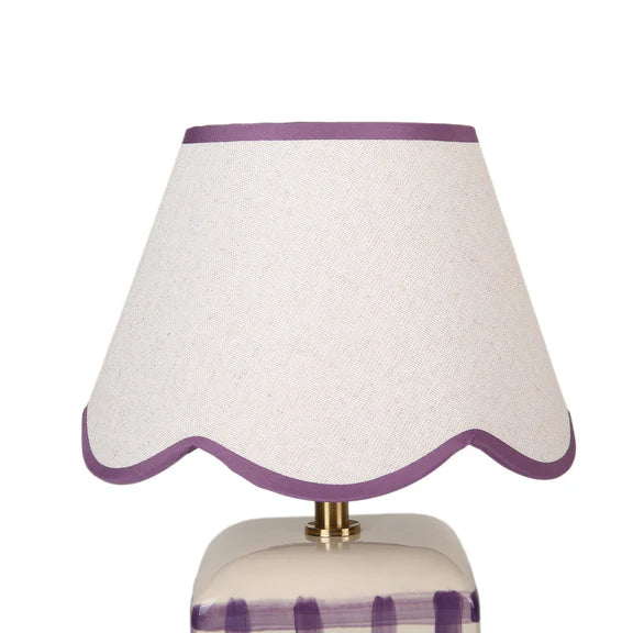 Romy Set of 2 Table Lamp Purple - LL-27-0299PE