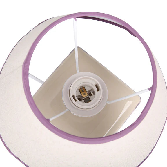 Romy Set of 2 Table Lamp Purple - LL-27-0299PE