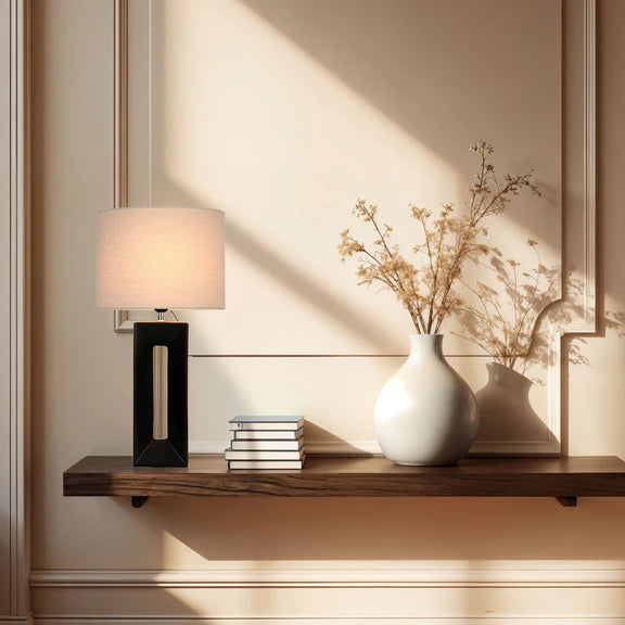 Niamh Table Lamp Matt Black - LL-27-0301