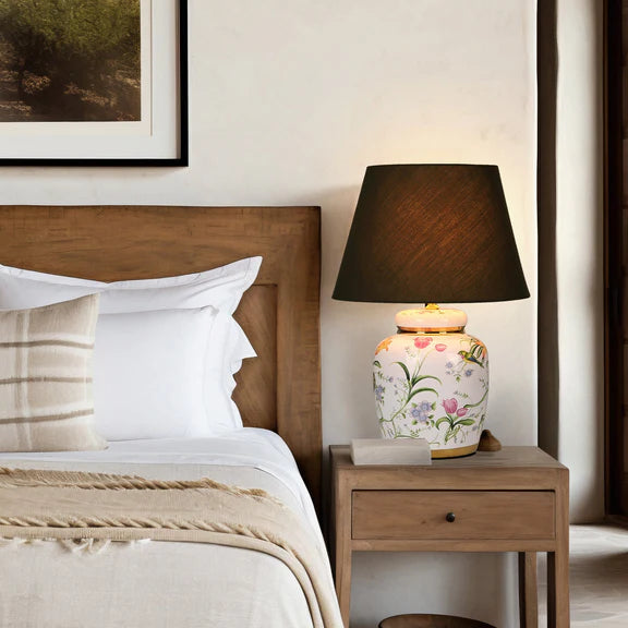 Circe Table Lamp White & Green - LL-27-0302