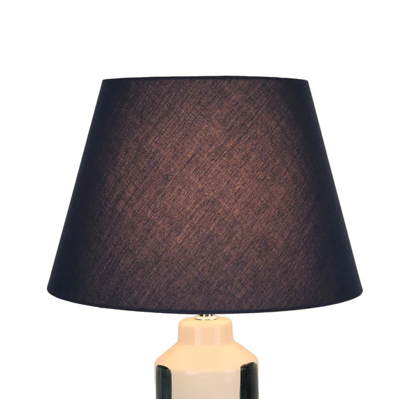 Asha Table Lamp Cream & Blue - LL-27-0303BL