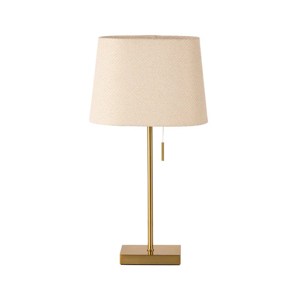 Arden Table Lamp Brass & Ivory - LL-27-0307