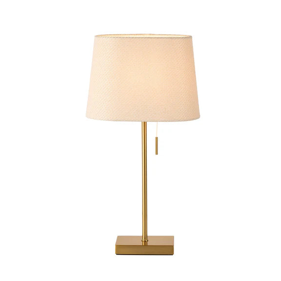 Arden Table Lamp Brass & Ivory - LL-27-0307