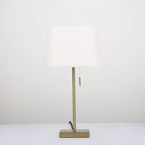 Arden Table Lamp Brass & Ivory - LL-27-0307