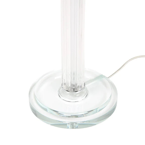 Cosima Table Lamp Clear & White - LL-27-0308