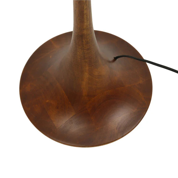 Soraya Floor Lamp Walnut & Natural - LL-27-0311WN