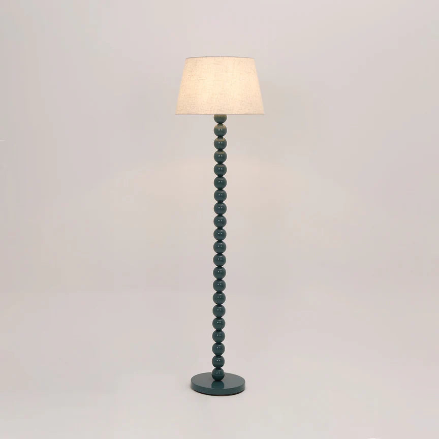 Pearl Orb Floor Lamp Cyan - LL-27-0316GB