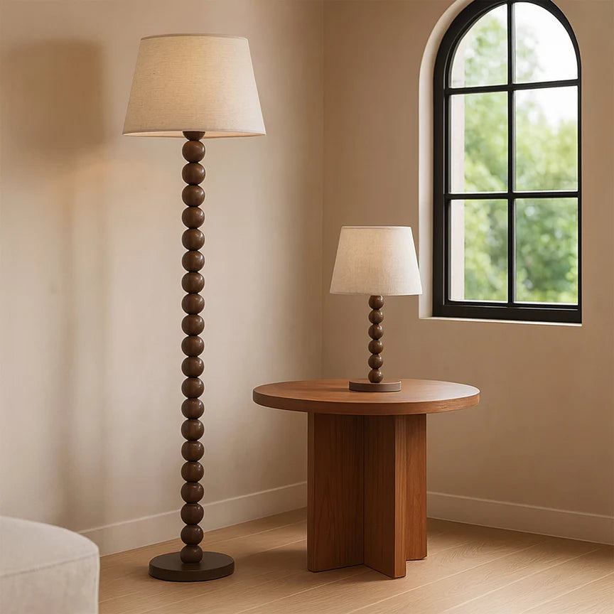 Pearl Orb Floor Lamp Toffee - LL-27-0316T