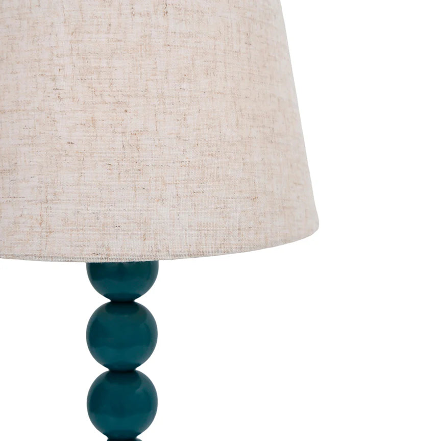 Pearl Orb Table Lamp Cyan - LL-27-0317GB