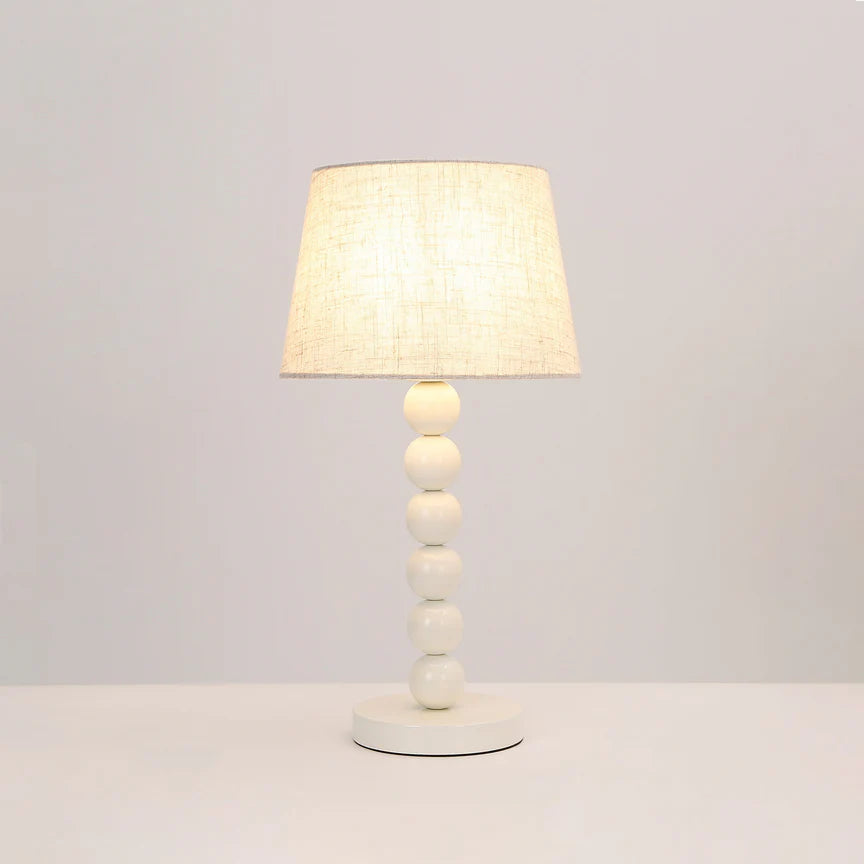 Pearl Orb Table Lamp Whisper White - LL-27-0317W