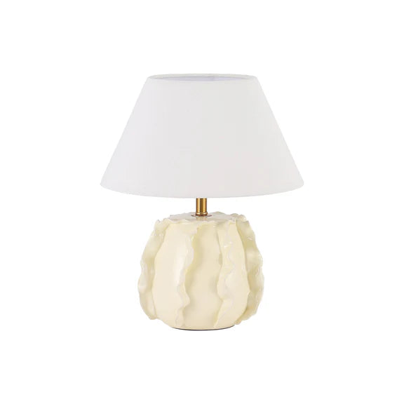 Lila Table Lamp Butter Cream & Linen - LL-27-0326