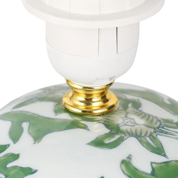 Tove Celadon Table Lamp Green & White - LL-27-0327