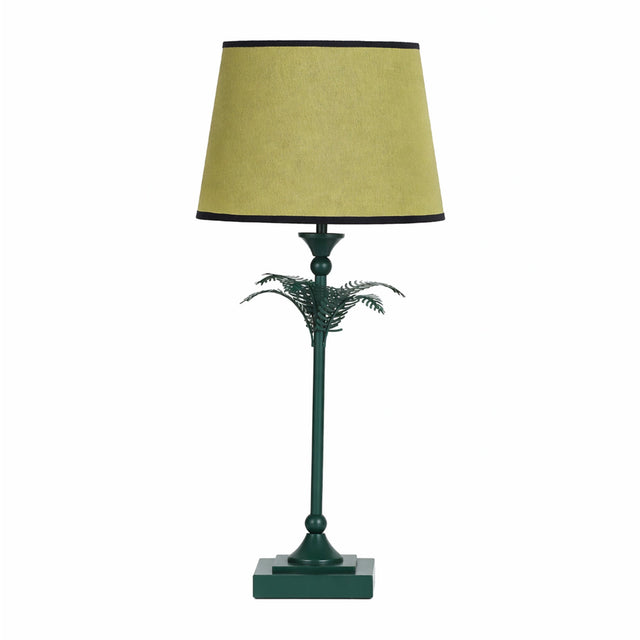 Paloma Palm Table Lamp Green - LL-27-0332G