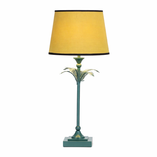 Paloma Palm Table Lamp Green - LL-27-0332G