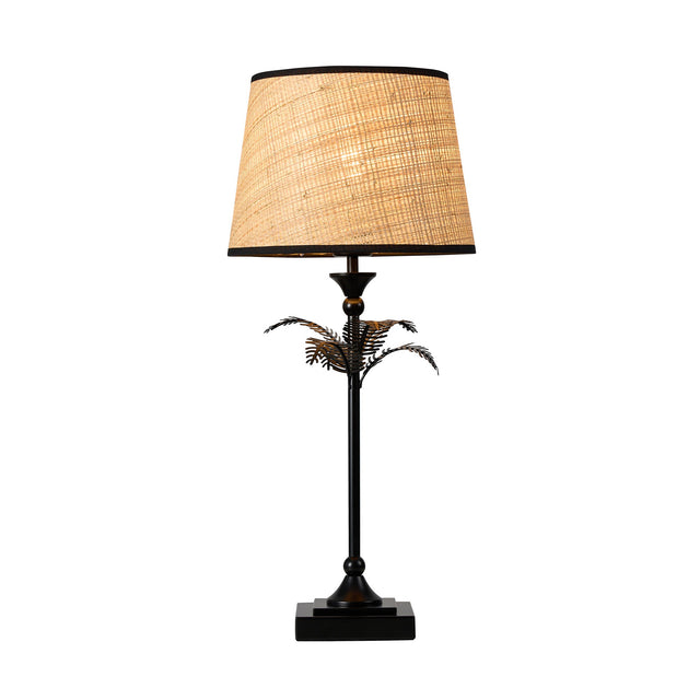 Paloma Palm Table Lamp Natural - LL-27-0332N