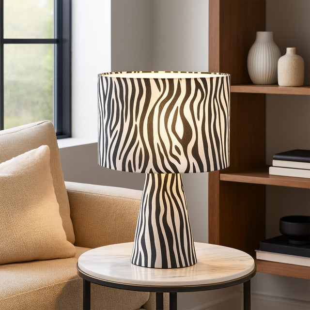 Momo Table Lamp Zebra - LL-27-0333Z