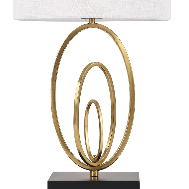 Elora Table Lamp Gold & Matt Black - LL-27-0334