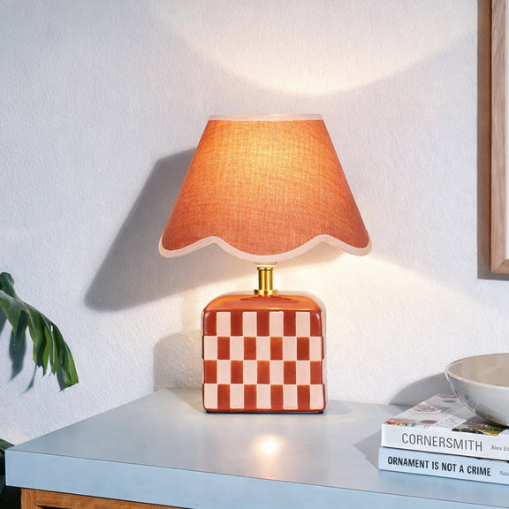 Valentina Table Lamp Coral & Pink - LL-27-0336R