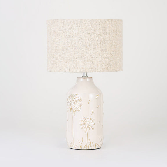 Nari Dandelion Table Lamp White & Natural - LL-27-0340