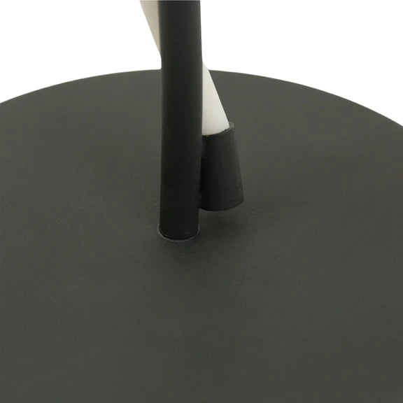 Rio LED Metal Floor Lamp 12W 3000K Matt Black - LL-LED-28