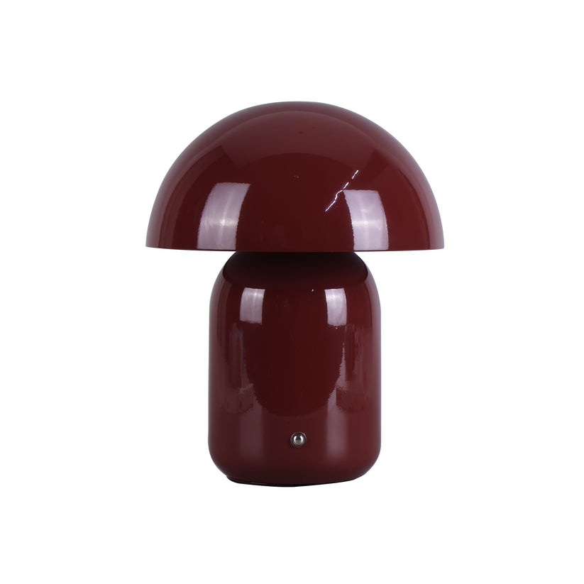 Mushroom LED Touch Table Lamp 2W 3CCT Brick Red - LL-LED-29BR