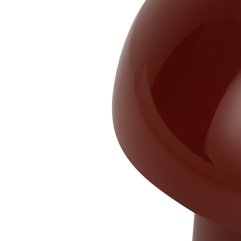 Mushroom LED Touch Table Lamp 2W 3CCT Brick Red - LL-LED-29BR