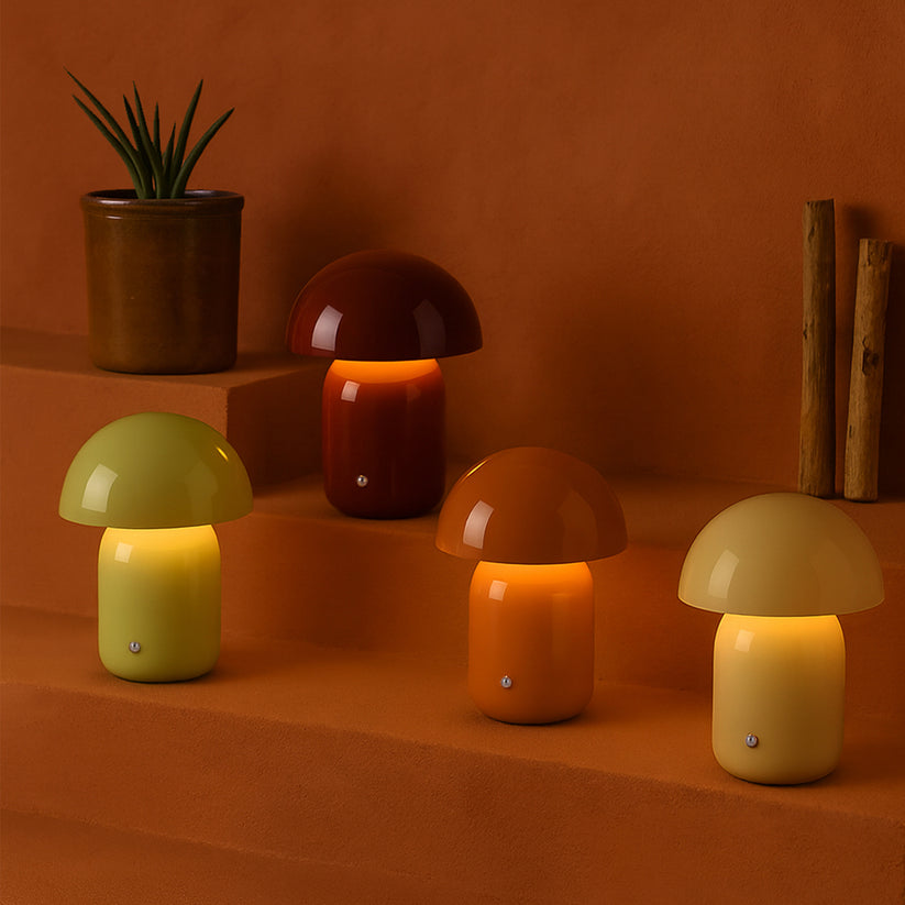 Mushroom LED Touch Table Lamp 2W 3CCT Taupe - LL-LED-29T