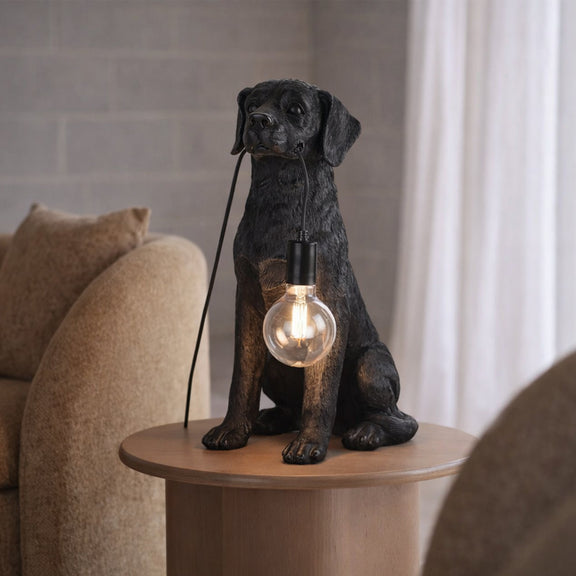 Golden Retriever LED Table Lamp 2.4W 3300K Brushed Black - LL-LED-33B