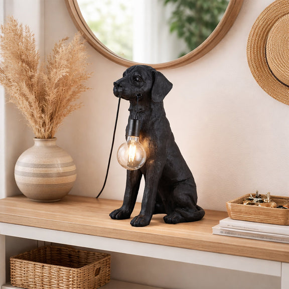 Golden Retriever LED Table Lamp 2.4W 3300K Brushed Black - LL-LED-33B
