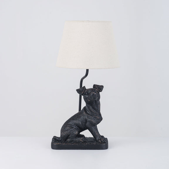 Jack Russell LED Table Lamp 2.5W 3000K Natural & Brushed Black Copper - LL-LED-34